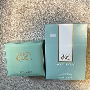 NEW RARE Estee Lauder Youth Dew For Women Dusting Body Powder With PUFF 7oz